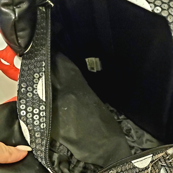 Disney polka dot sequin bookbag - Picture 2 of 4